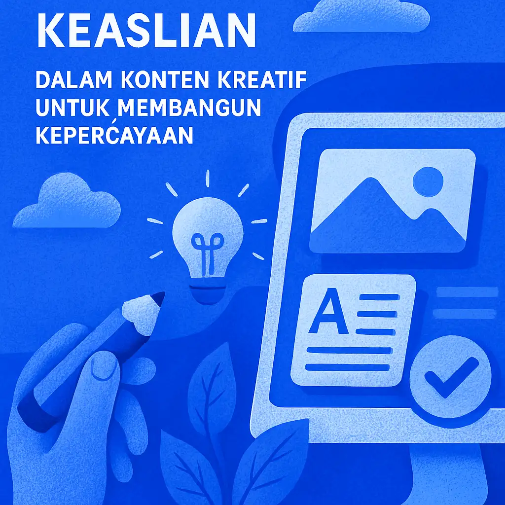 Menghadirkan Keaslian dalam Konten Kreatif untuk Membangun Kepercayaan